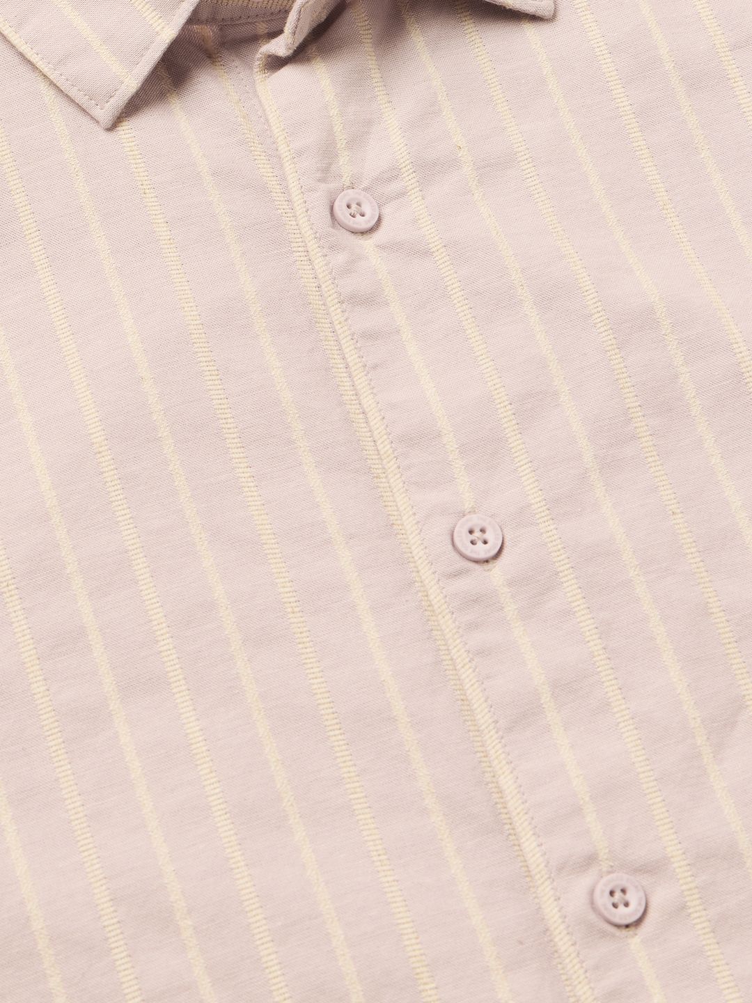 Cotton Linen: Light Mauve Cotton Linen Shirts