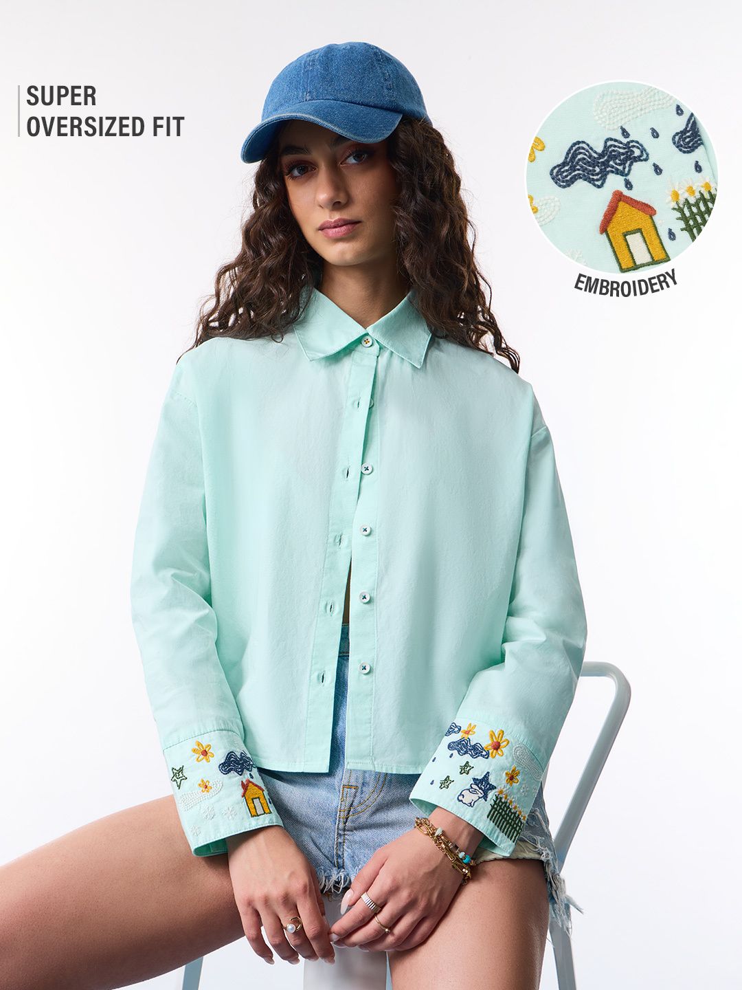 TSS Originals: Farm House Women Super Oversized Shirts