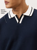 Oversized Polo: Orion Blue Oversized Polos