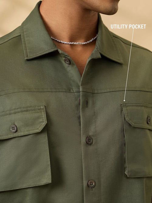 Oversized Shirt: Basil Oversized Shirts