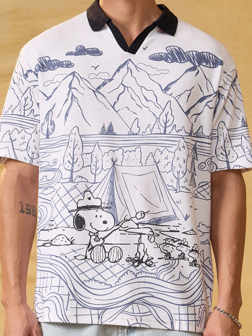 Peanuts: Campfire Textured Polos