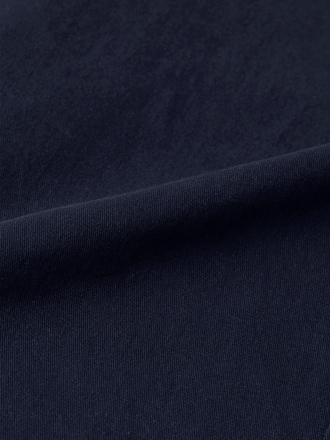 Straight-Fit Pants: Navy Blue Men Cargo Pants