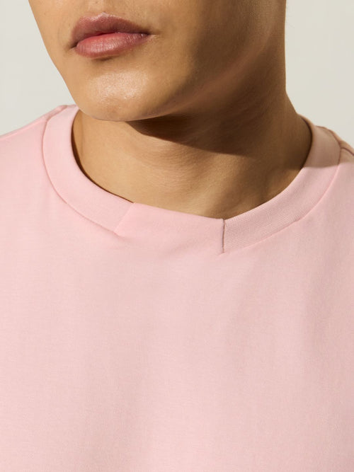 Oversized T-Shirt: Pastel Pink Oversized T-Shirts