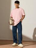 Oversized T-Shirt: Pastel Pink Oversized T-Shirts