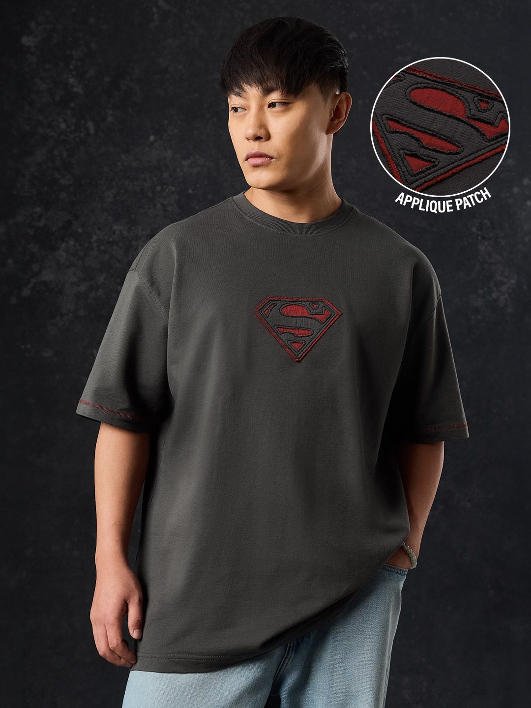 Superman: Classic Logo Oversized T-Shirts