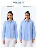 Pets Stories: Cat & Yarn Women Oversized Shirts