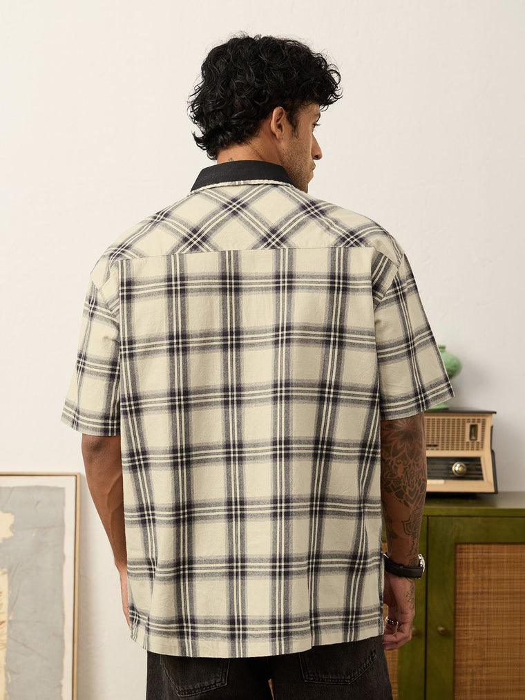 Plaid Shirt: Hunter Oversized Shirts