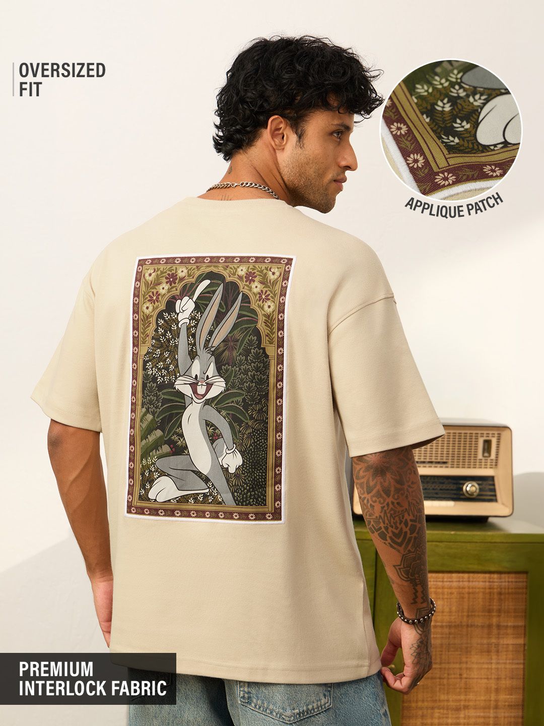 Looney Tunes: Desi Folks Oversized T-Shirts