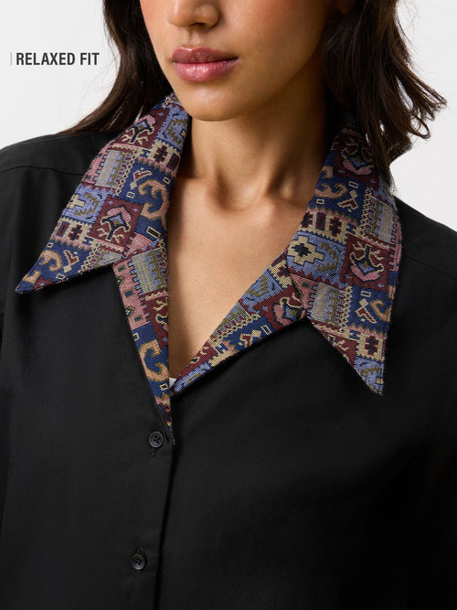 TSS Originals: Vintage Porcelain Women Relaxed Shirts