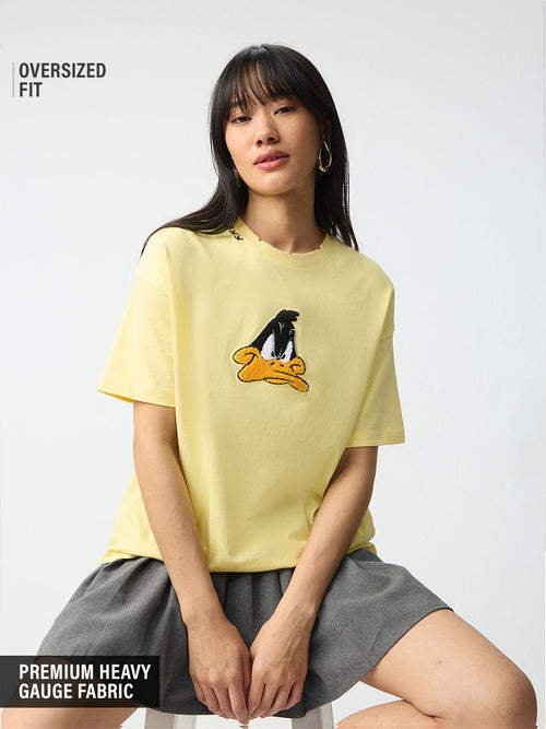 Looney Tunes: Daffy Duck Women Oversized T-Shirts