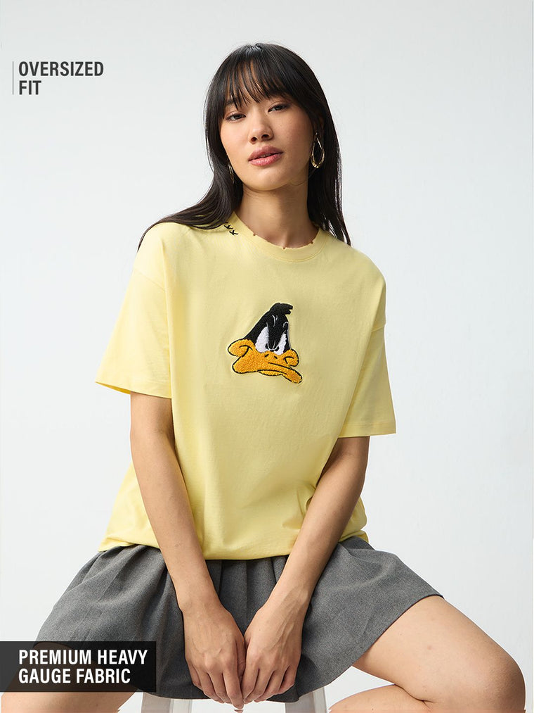 Looney Tunes: Daffy Duck Women Oversized T-Shirts