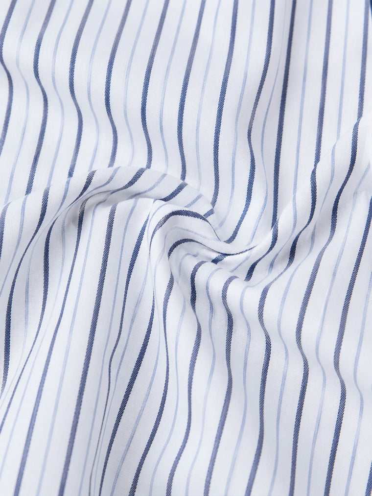 Tailored Stripe Shirt: Bayside Women Fitted Shirts