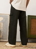 Cargo Denims: Dark Sage Men Cargo Jeans