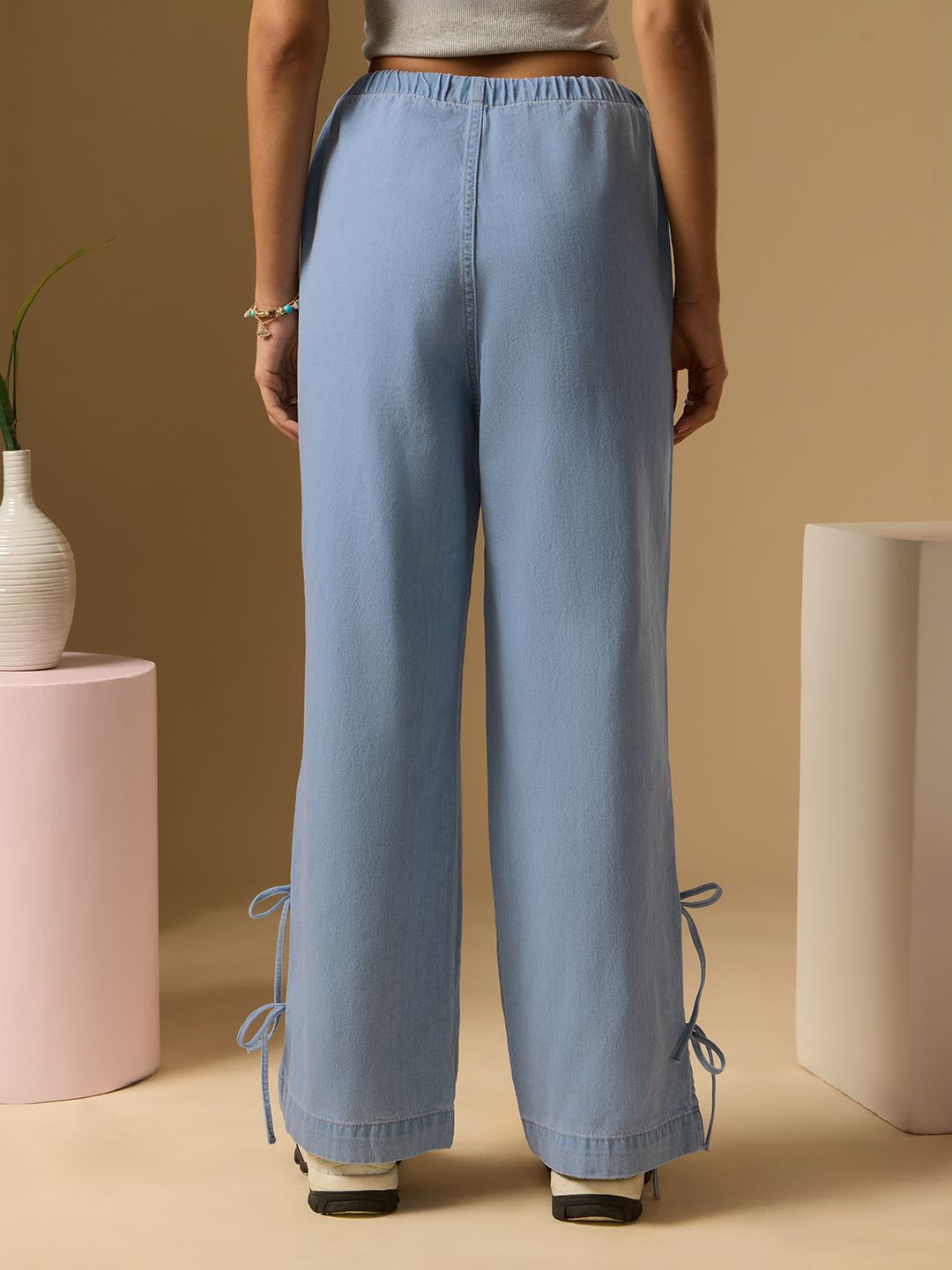 Pull-On Denim: Rosette Women Pull on Denims