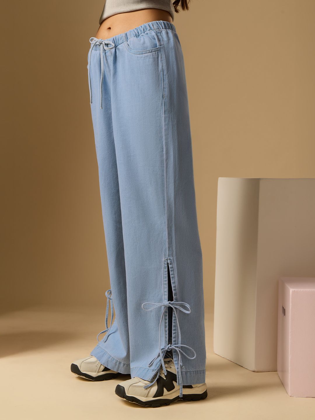 Pull-On Denim: Rosette Women Pull on Denims