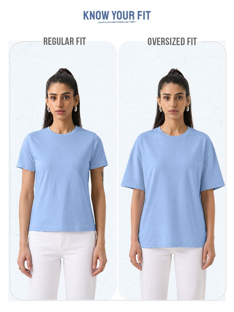 TSS Originals: Pink Koi Women Oversized T-Shirts