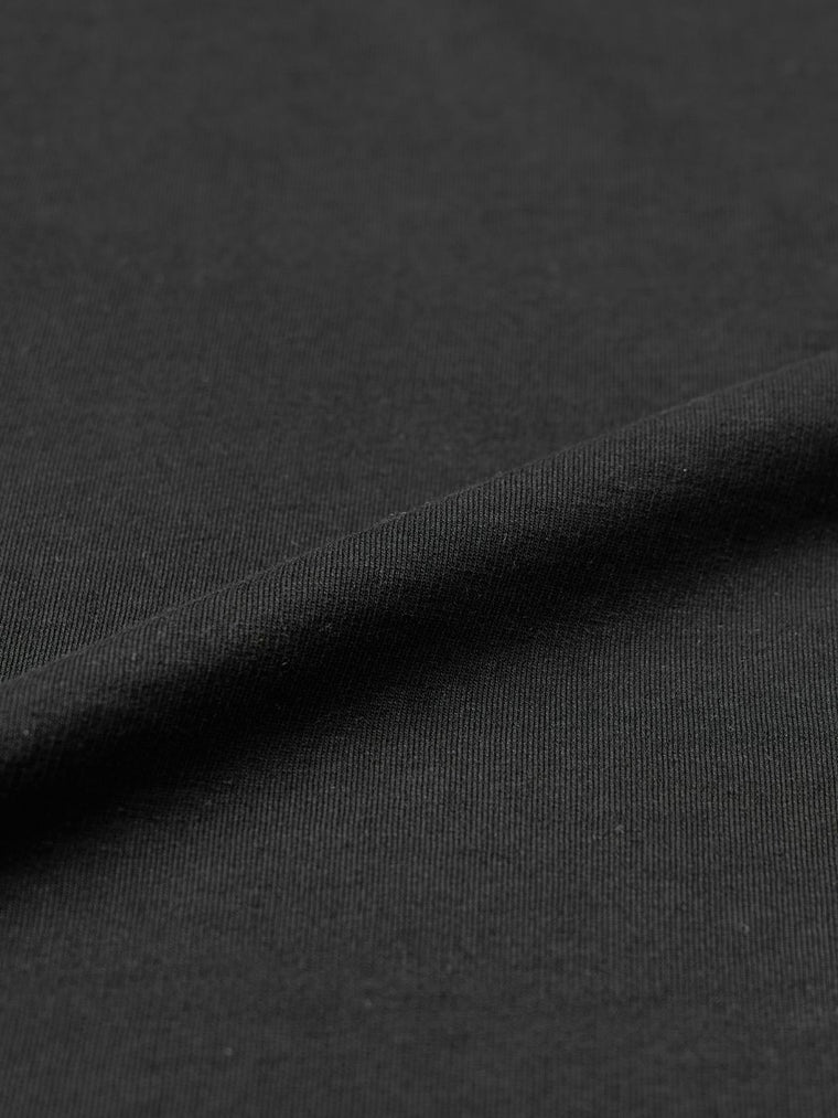 Oversized Vest: Black Void Easy Fit Vests