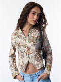 TSS Originals: Kalamkari Women Fitted Shirts