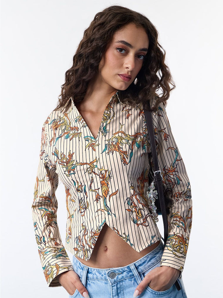TSS Originals: Kalamkari Women Fitted Shirts