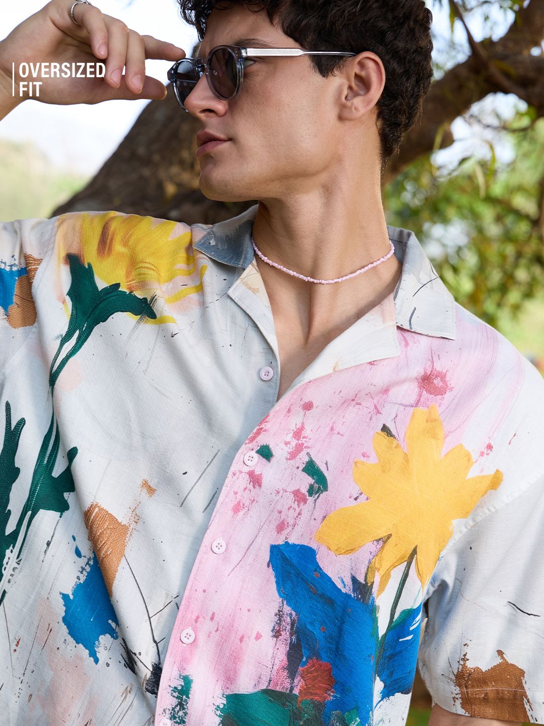 Art Tales: Blossom Oversized Shirts