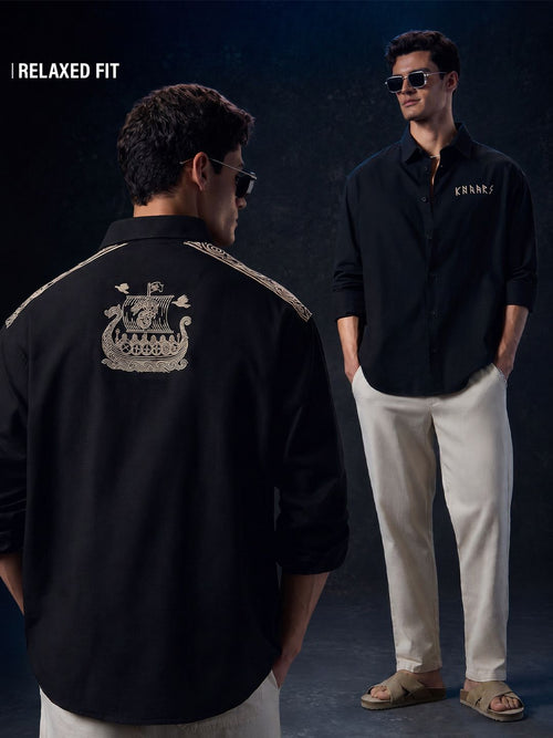 Vikings: Knarr Men Relaxed Shirts