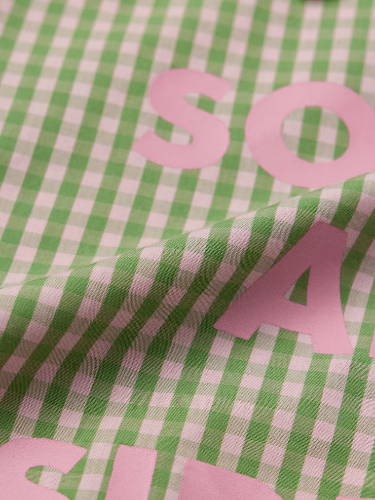 Plaid Shirt: Side Eye Women Relaxed Shirts