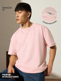 Oversized T-Shirt: Pastel Pink Oversized T-Shirts