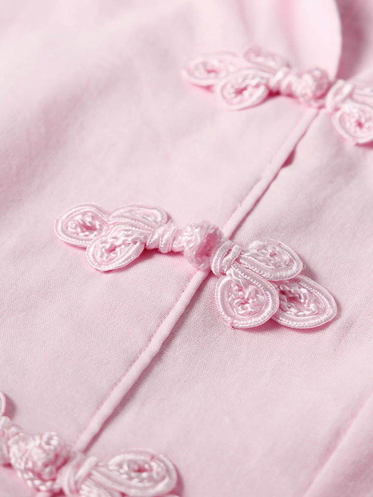 Cotton Linen Shirt: Blush Heritage Women Fitted Shirts