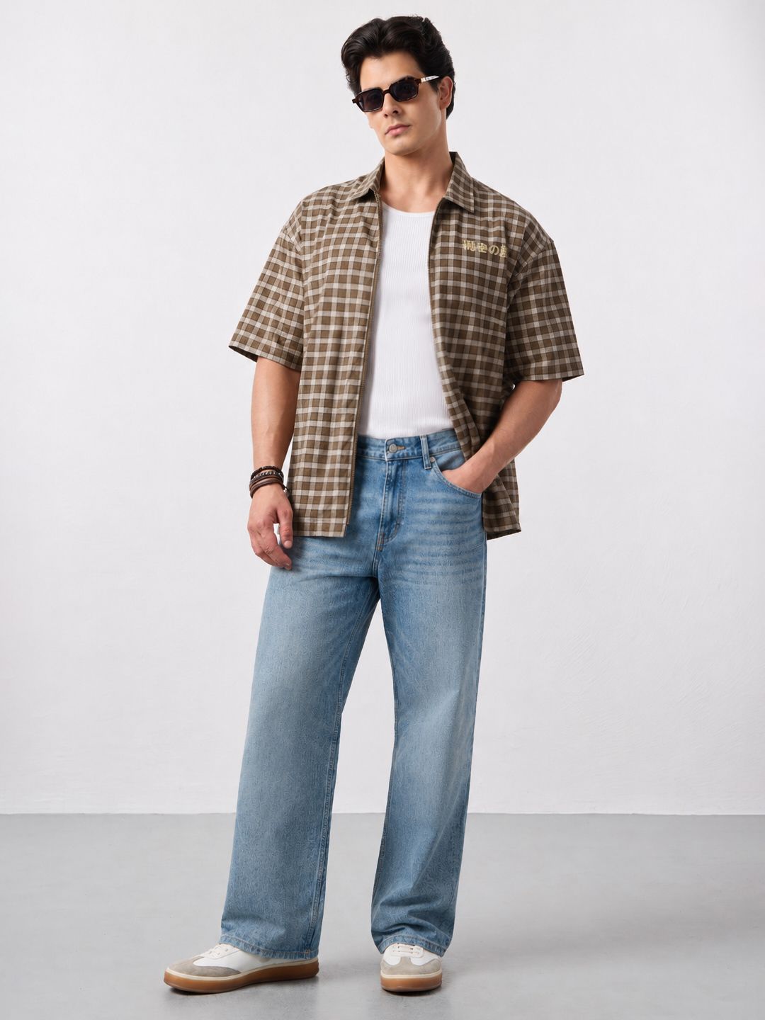 Zipper Shirt: Thirst Trap Oversized Shirts