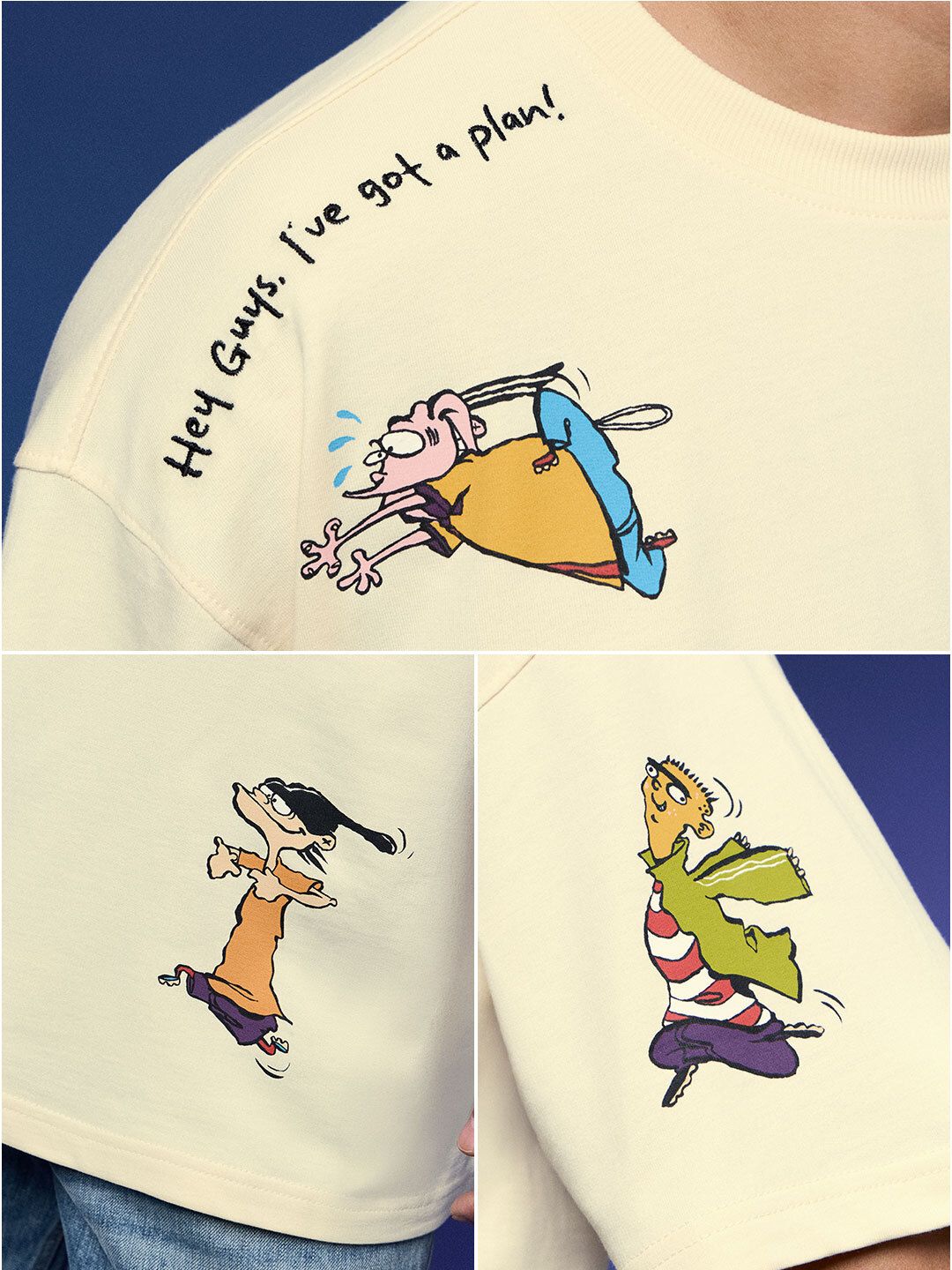 Ed, Edd n Eddy: The Plan Oversized T-Shirts