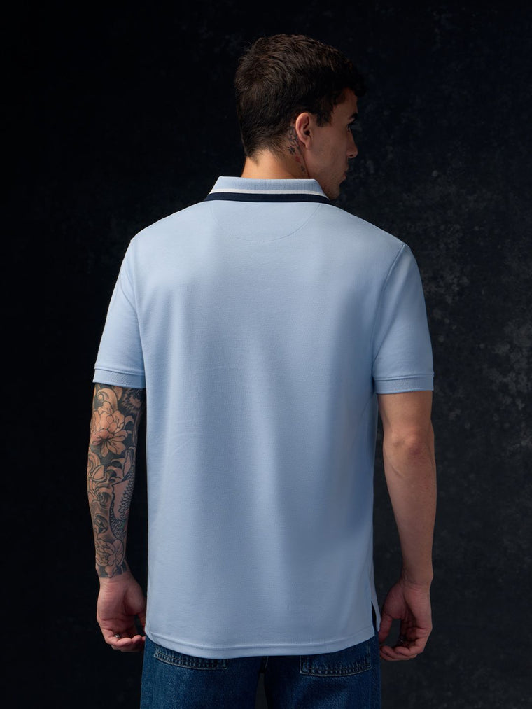 Premium Polo: Sky Blue Classic Polos