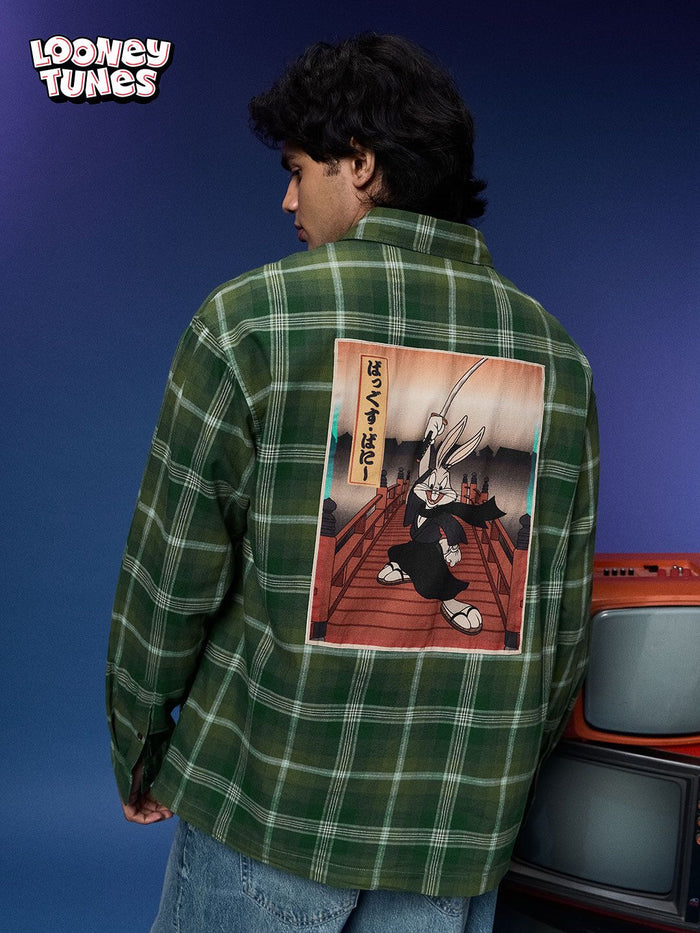 Bugs Bunny: Samurai Men Relaxed Shirts