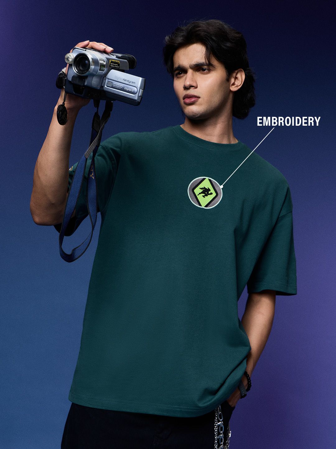 Ben 10: Diamondhead Oversized T-Shirts