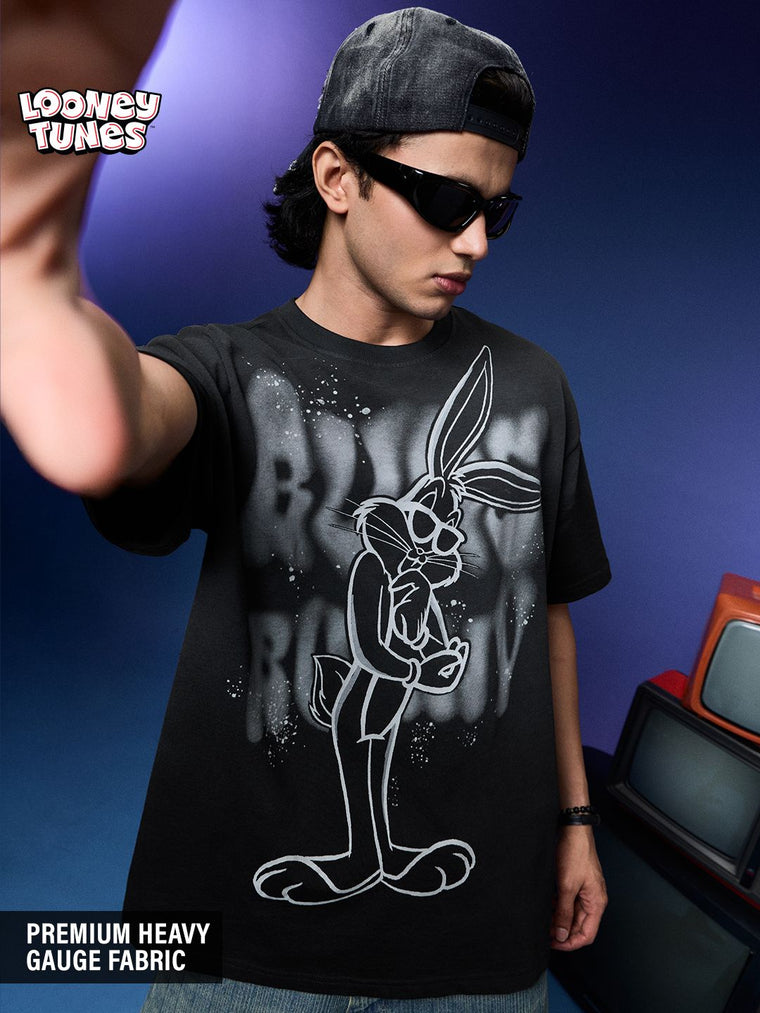 Looney Tunes: Vintage Bunny Oversized T-Shirts