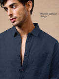 Cotton Linen: Twilight Cotton Linen Shirts