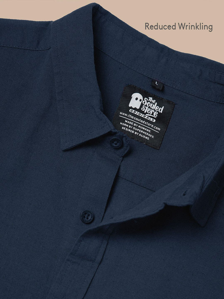 Cotton Linen: Twilight Cotton Linen Shirts