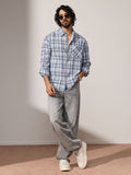Seersucker Shirt: Serene Men Textured Shirts