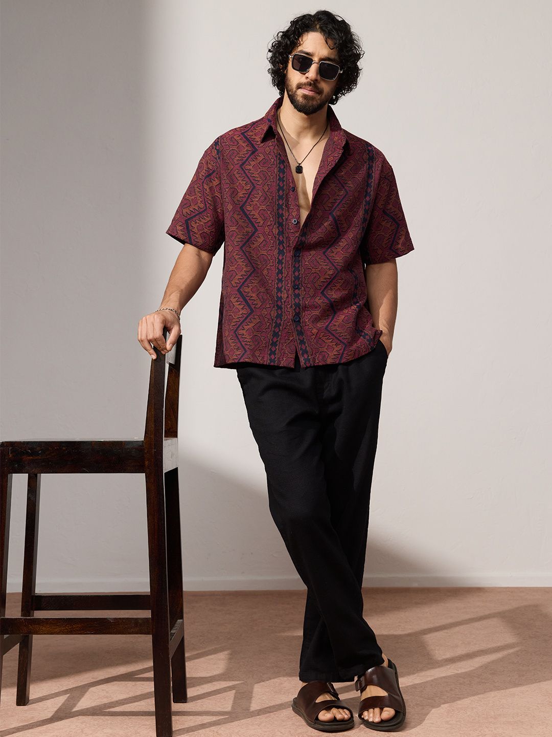 Jacquard Shirt: Heritage Oversized Shirts