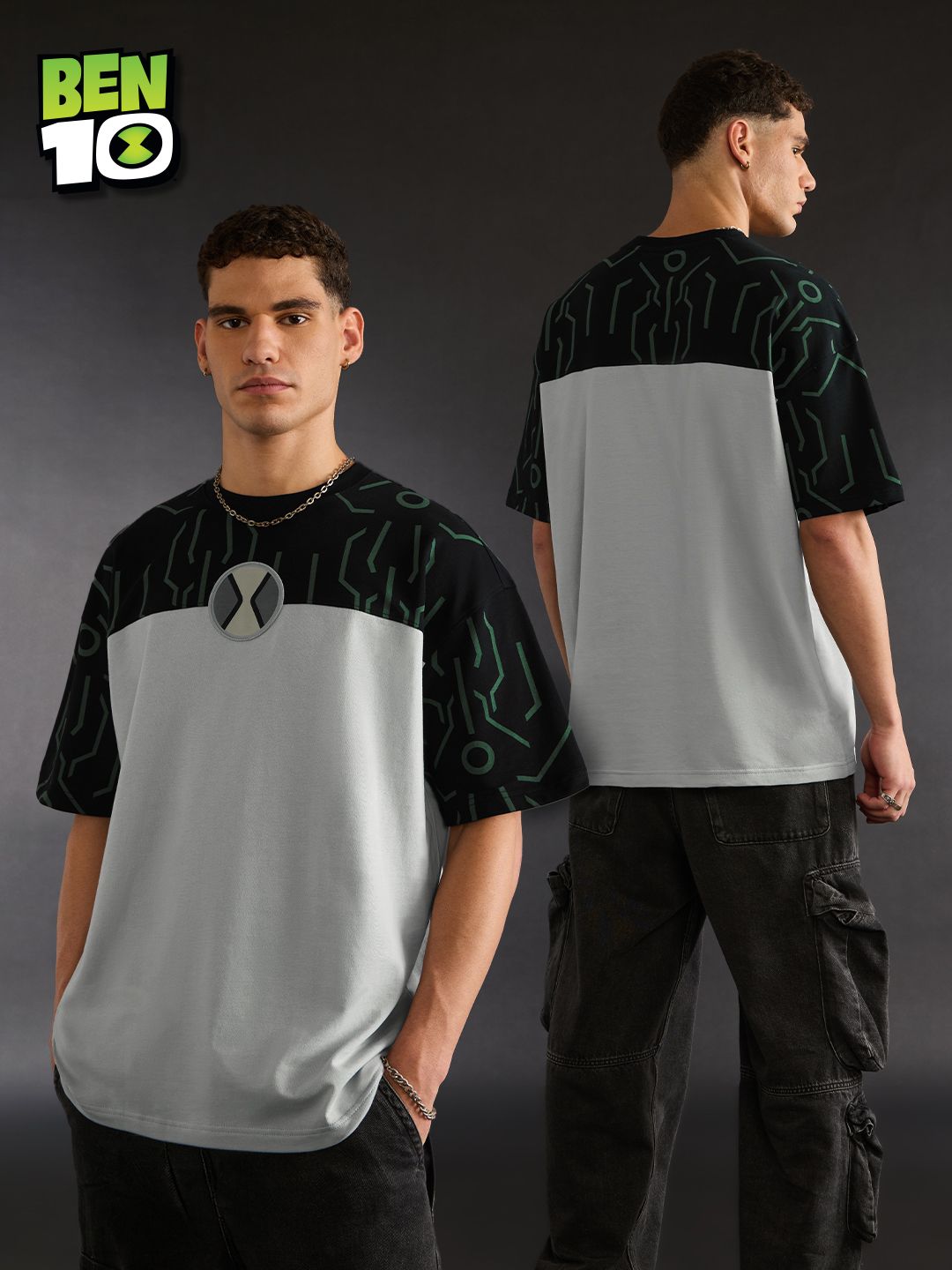 Ben 10: Upgrade Oversized T-Shirts