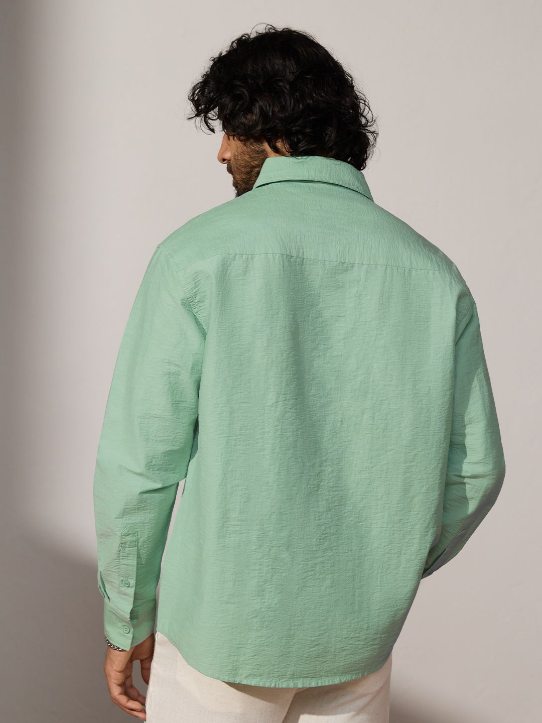 Textured Shirt: Alpine Men Relaxed Shirts
