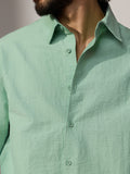 Textured Shirt: Alpine Men Relaxed Shirts