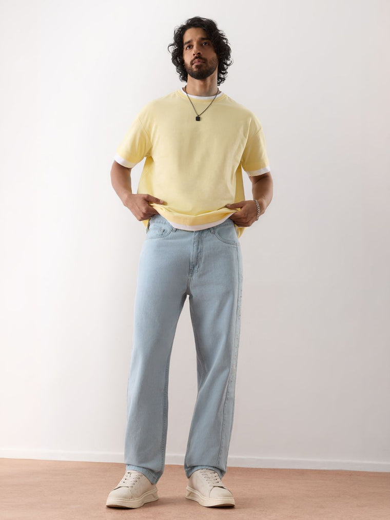 Baggy-Fit Denim: Soulful Men Baggy Fit Jeans