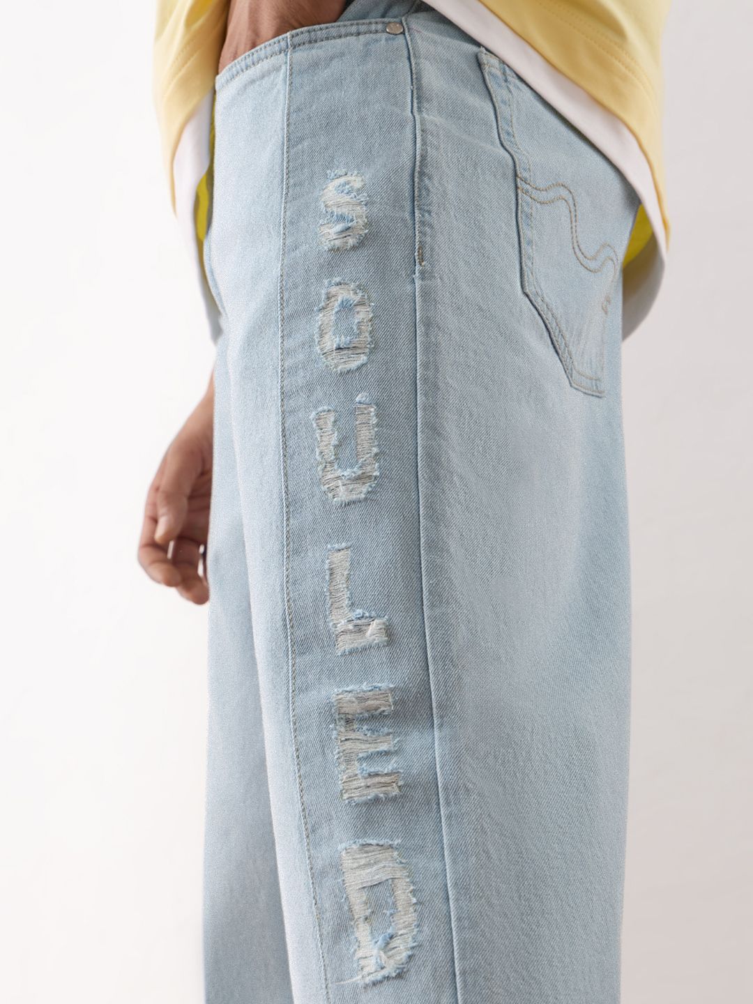 Baggy-Fit Denim: Soulful Men Baggy Fit Jeans