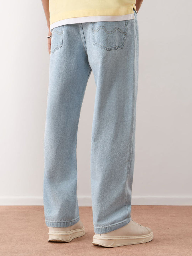 Baggy-Fit Denim: Soulful Men Baggy Fit Jeans