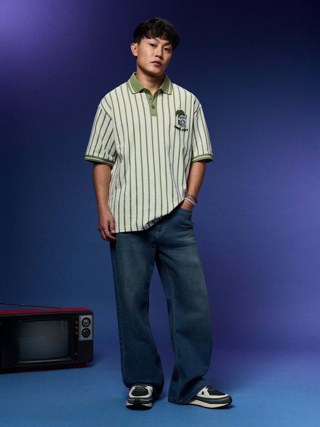 Popeye: Tough Stuff Oversized Polos