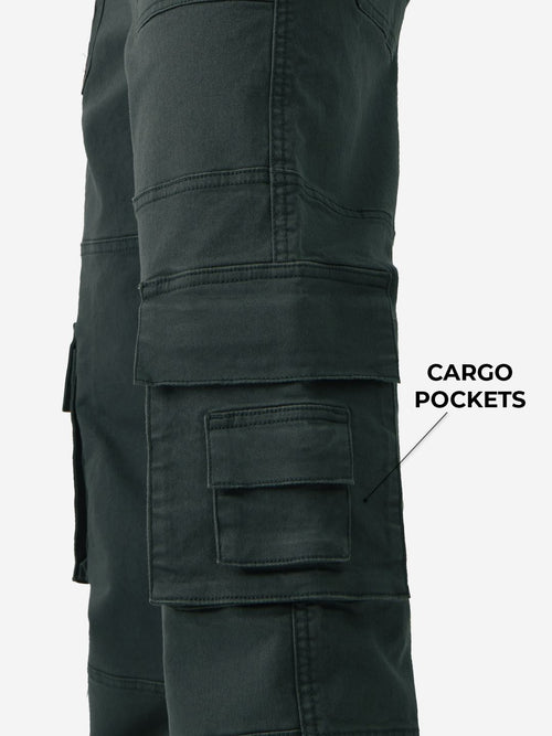 Solids: Greenlake Men Cargo Jeans