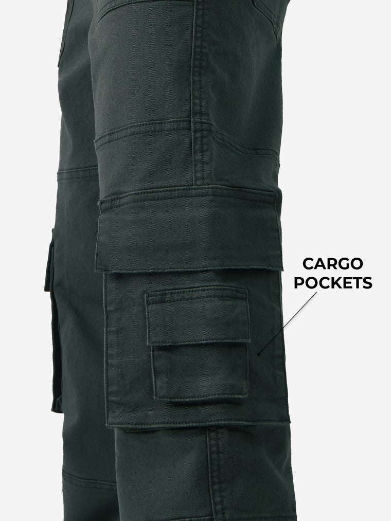 Solids: Greenlake Men Cargo Jeans