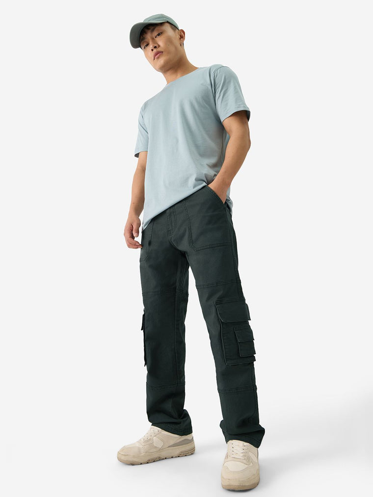 Solids: Greenlake Men Cargo Jeans