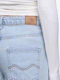 Wide-Leg Denim: Frosted Blue Women Wide Denims