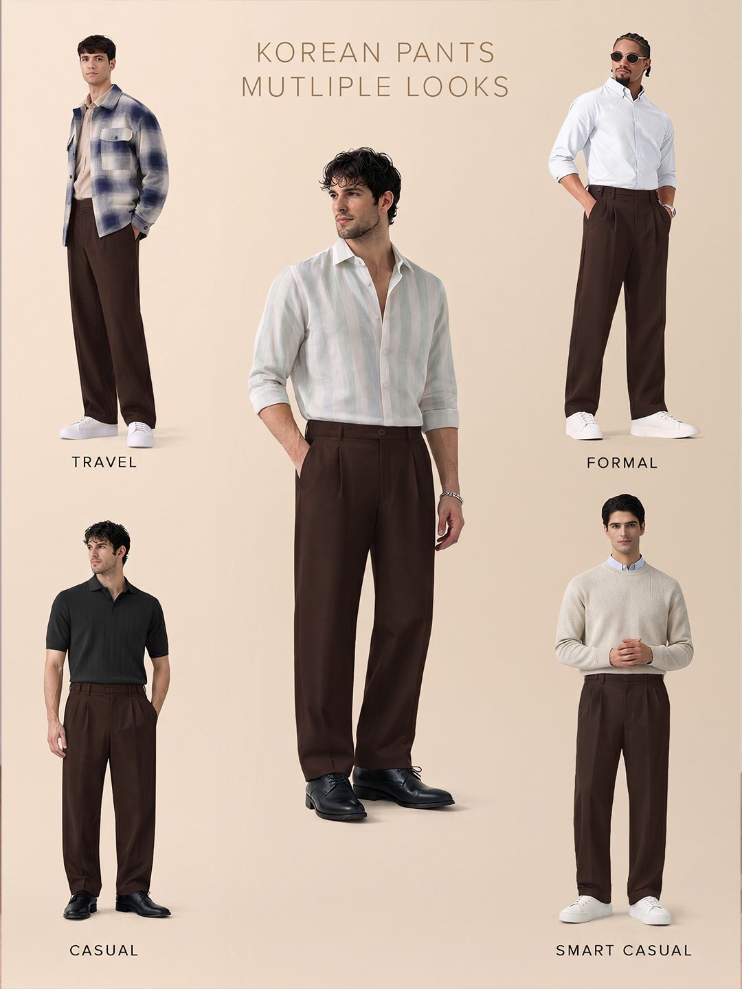 Korean Pants: Fudge Men Korean Pants